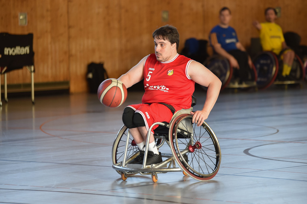 2024-11-23-0038 | RSKV Tuebingen vs. Alba Berlin, Rollstuhlbasketball, 2. Bundesliga Sued, 5. Spieltag, Saison 2024/2025, 23.11.2024, Foto: Ralph Kunze - Realisiert mit Pictrs.com