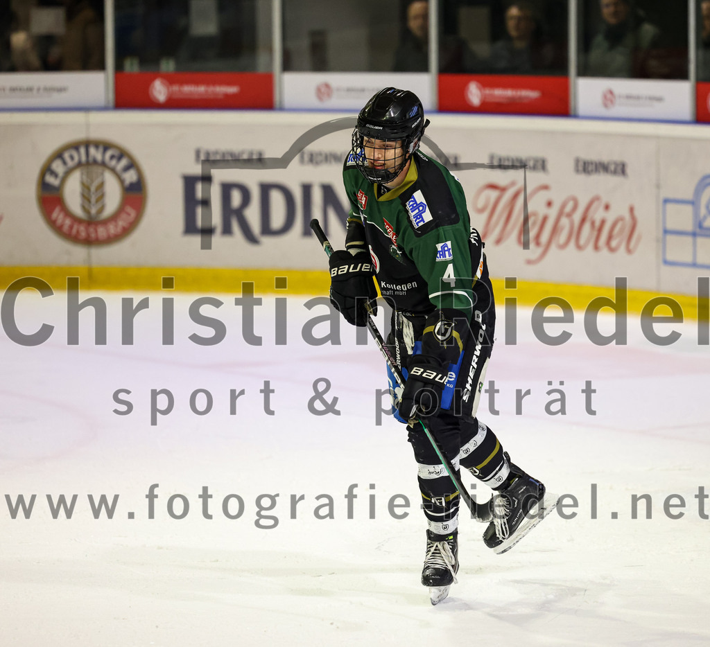 2023-01-13_135_TSV_Erding_gegen_VfE_Ulm-Neu-Ulm | Erding, Deutschland, 13.01.2023:
Eishockey, Bayernliga 2022 / 2023, 27. Spieltag, TSV Erding gegen VfE Ulm/Neu-Ulm, Endergebnis: 6:1

Foto: Christian Riedel / fotografie-riedel.net