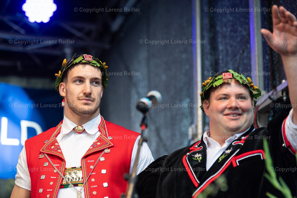 Schwingen -  ESAF Empfang Schwingerkönig 2025 | Maienfeld, 3.9.25, Schwingen - ESAF Empfang Schwingerkönig.