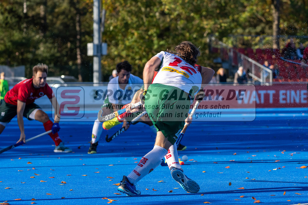 HK_20241103_108461 | 1. Bundesliga Herren Crefelder HTC - Hamburger Polo Club am 3.11.2024 CHTC Krefeld, Krefeld , Aidan Sarikaya ( Hamburger Polo Club #12 )