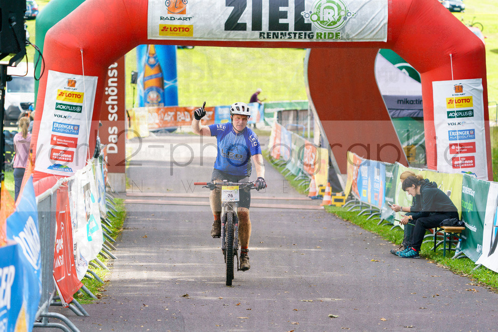 RennsteigRIDE Zieleinlaufbilder | Zieleinlauf RIDE 23