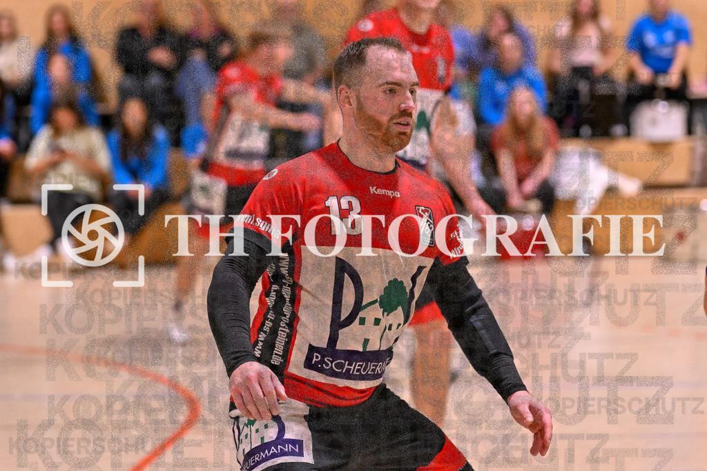 GER, SG Maulburg/Steinen - SG Allensbach/Dettingen, Handball, Landesliga Suedbaden, 2. Spieltag, Saison 2024/2025, 28.09.2024 | Andre Leuchtmann (SG Maulburg/Steinen, #13)GER, SG Maulburg/Steinen - SG Allensbach/Dettingen, Handball, Landesliga Suedbaden, 2. Spieltag, Saison 2024/2025, 28.09.2024Foto: TH Fotografie/Thomas Hess