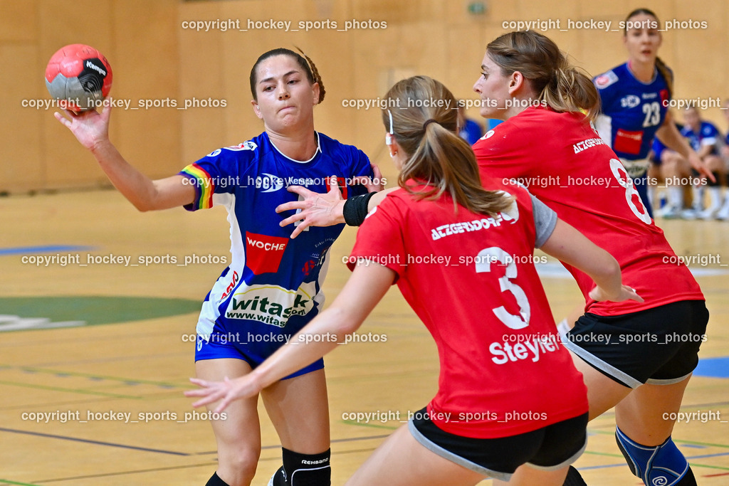 SC Ferlach Damen vs. WAT Atzgersdorf 3.9.2022 | #4 SENITZA Luisa Marina, #3 Steyrer Mirjam, #8 Kolundzic Hena