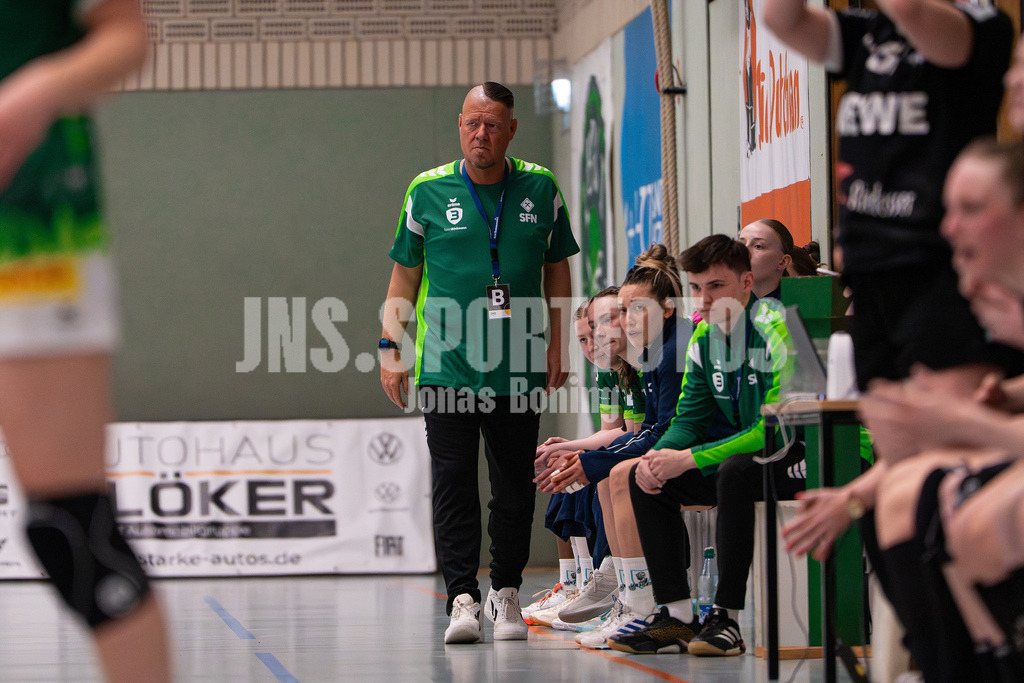 Handball I Frauen I Saison 2025-2026 I 3. Liga Staffel Nord I 20. Spieltag I SC SFN Vechta - SV Henstedt-Ulzburg0032 | jns.sportfotos - Realisiert mit Pictrs.com
