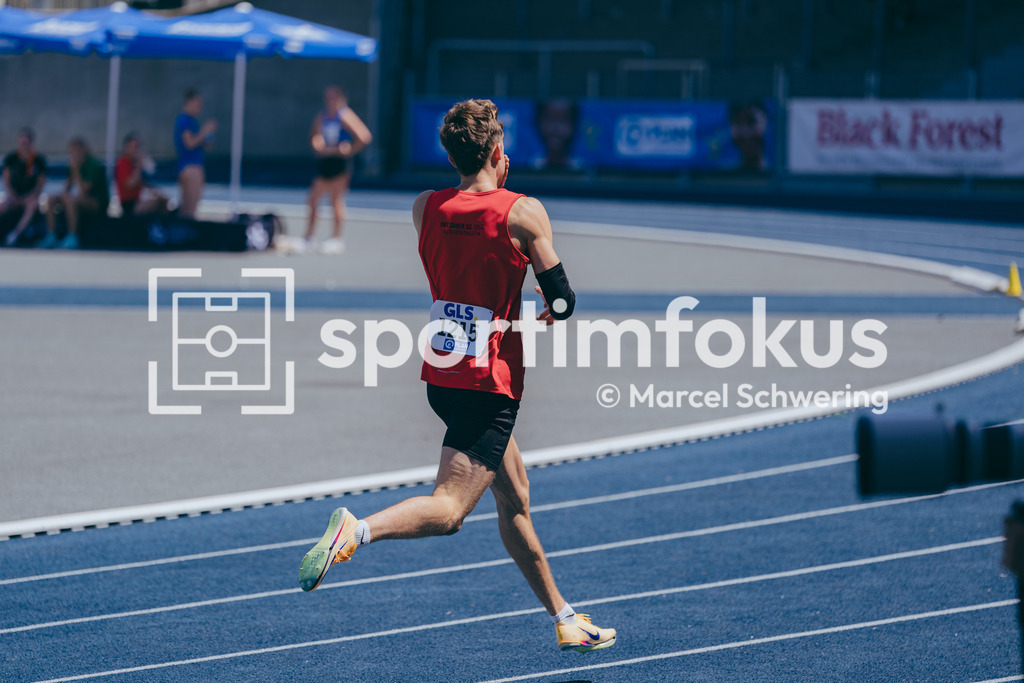 Deutsche Meisterschaften U20 / U16 2026 | Marc Leonard Hildebrand, Dresdner SC 1898, 1215, 110 Meter Hürden, Finale, Deutsche Meisterschaften der U20 &amp; U16 2026, Lohrheidestadion Bochum-Wattenscheid, 12.07.2026. Foto: Marcel Schwering / sportimfokus - Realisiert mit Pictrs.com