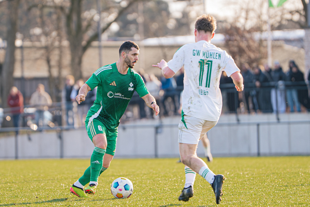 Fußball I Herren I Saison 2025-2026 I Landesliga Weser-Ems I 20. Spieltag I SFN Vechta - SV GW Mühlen I 15.03.20260041 | jns.sportfotos - Realisiert mit Pictrs.com