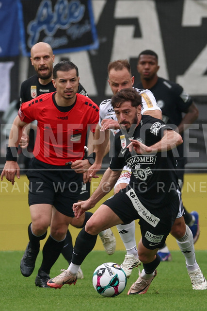 SK Puntigamer Sturm Graz vs TSV Egger Glas Hartberg – Championship Group    | Graz, Austria, 12.Apr.26 - SOCCER - ADMIRAL Bundesliga, SK Puntigamer Sturm Graz vs TSV Egger Glas Hartberg. The image shows Otar Kiteishvili (STU).    