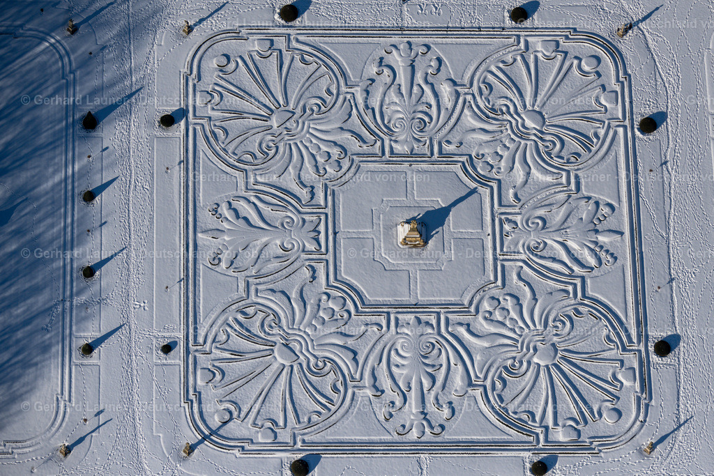 4043917 | schneebedeckte Venusinsel, Schloß Nordkirchen