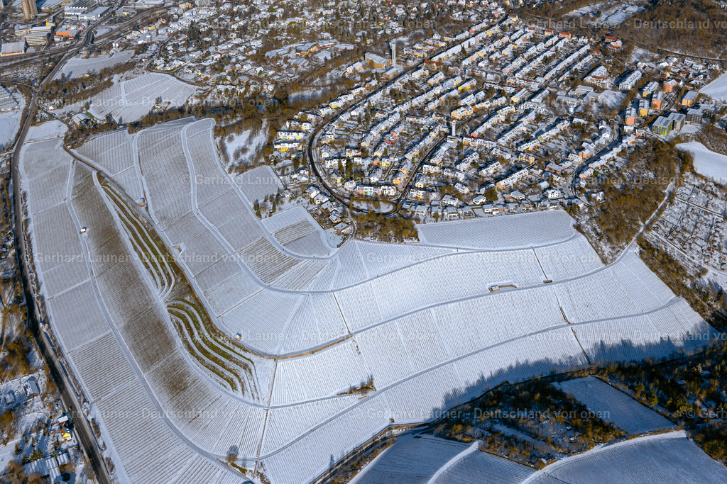 4043176 | winterliche Weinbergstrukturen am Neuberg bei Würzburg, Weinlage Abtsleite