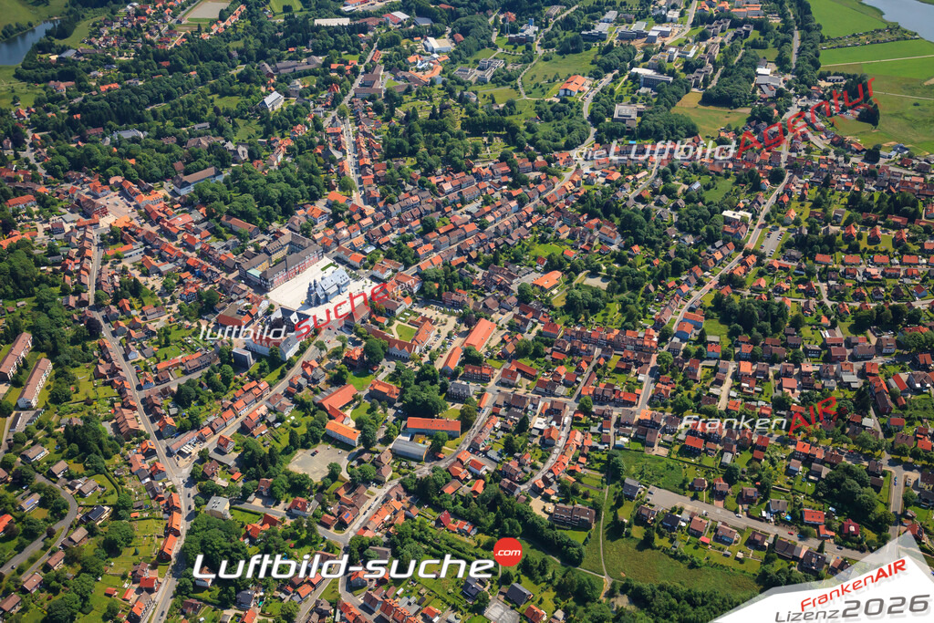 Luftbild von Clausthal-zellerfeld-rathaus Clausthal-zellerfeld - Luftaufnahme wurde 2013 von https://frankenair.de mittels Flugzeug (keine Drohne) erstellt - die Geschenkidee