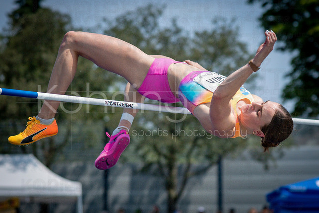 Multisport Event; Ratingen, 27.06.2026 | RATINGEN, GERMANY - JUNE 27, 2026 : Annik Kälin (SUI / Switzerland) competing in the heptathlon’s high jump during the Multisport Event at Stadion Ratingen on June 27, 2026 in Ratingen, Germany.