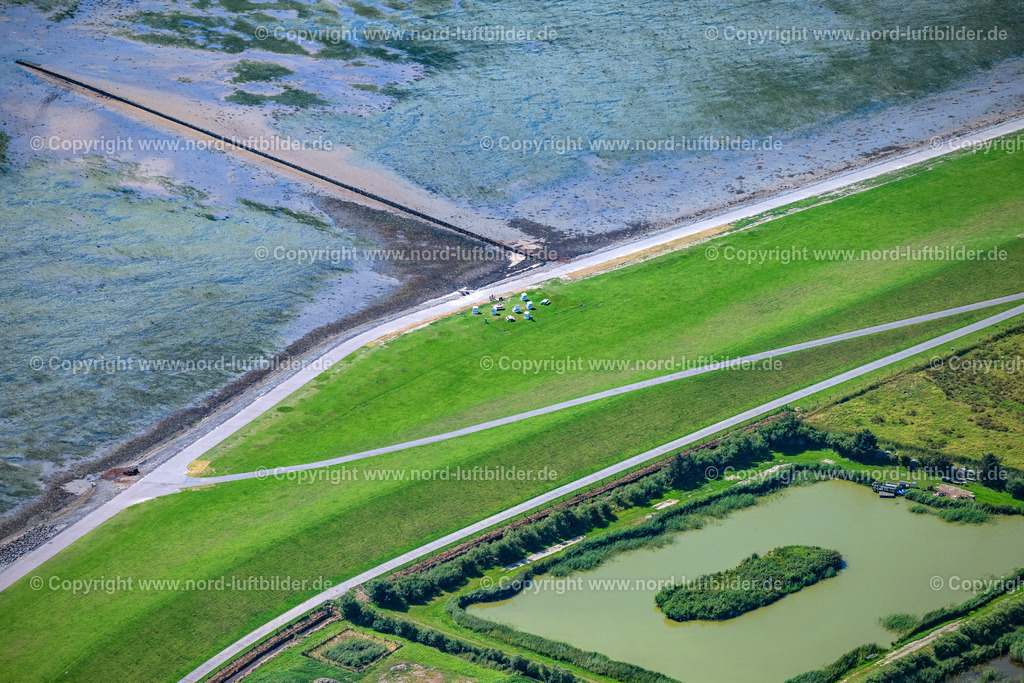 Sylt_Morsum_Badestelle_Im_Südosten_ELS_5134130825 | SYLT 13.08.2025 Wattenmeer Morsumer " Badestelle " in Sylt im Bundesland Schleswig-Holstein, Deutschland. // Wadden Sea Morsumer " Badestelle " in Sylt in the federal state of Schleswig-Holstein, Germany. Foto: Martin Elsen