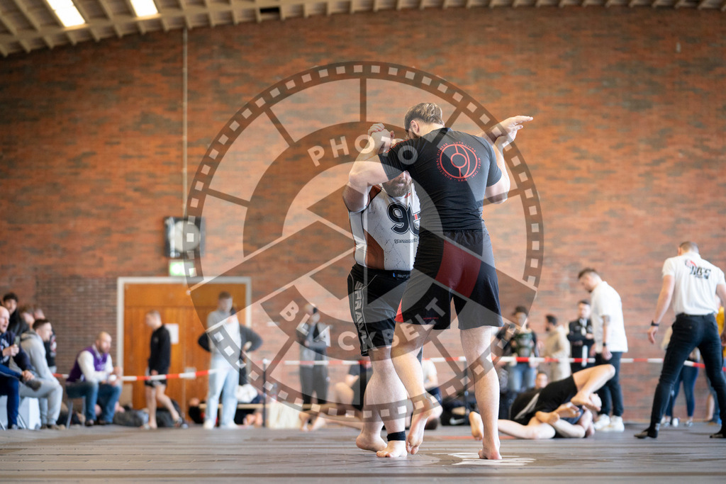 20240309PBB4328 | Fighters compete during the International Luta Livre (ILLCS) Spring Championship in Hannover, Germany, on March 9, 2024.