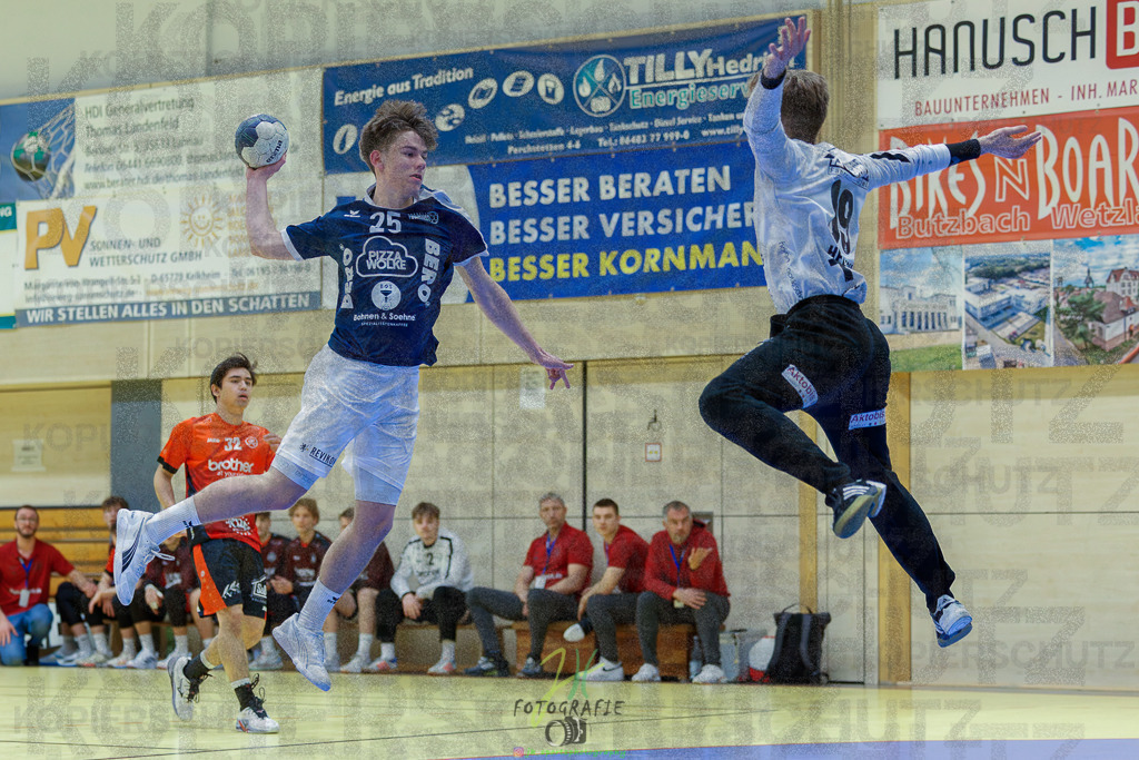Jugendbundesliga A-Jugend; HSG Dutenhofen/Münchh. - HSG Rodgau Nieder-Roden | Jugendbundesliga A-Jugend; HSG Dutenhofen/Münchh. - HSG Rodgau Nieder-Roden am 07.12.2024 in Dutenhofen (Sporthalle Dutenhofen)Photo © 2024 - Jörg Heinrich - Realisiert mit Pictrs.com