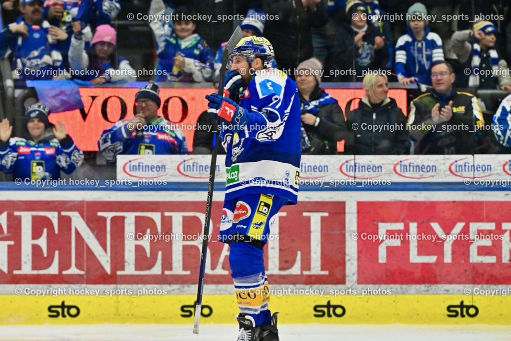 EC IDM Wärmepumpen VSV vs. Steinbach Black Wings Linz | #91 Nick Hutchison EC VSV, EC IDM Wärmepumpen VSV vs. Steinbach Black Wings Linz, EC IDM Wärmepumpen VSV vs. Steinbach Black Wings Linz am 23.01.2026 in Villach (Stadthalle Villach), Austria, (Photo by Bernd Stefan)