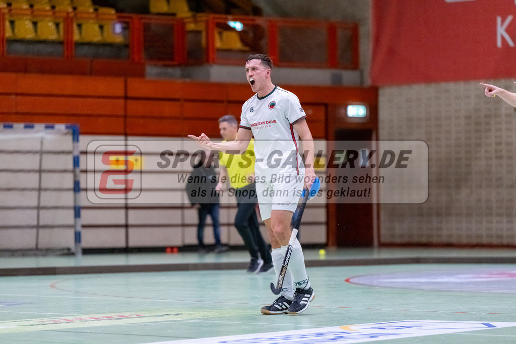 HK_20241220_100581 | 1. Bundesliga Halle Herren Crefelder HTC - Gladbacher HTC am 20.12.2024 Halle Glockenpitz, Krefeld ,