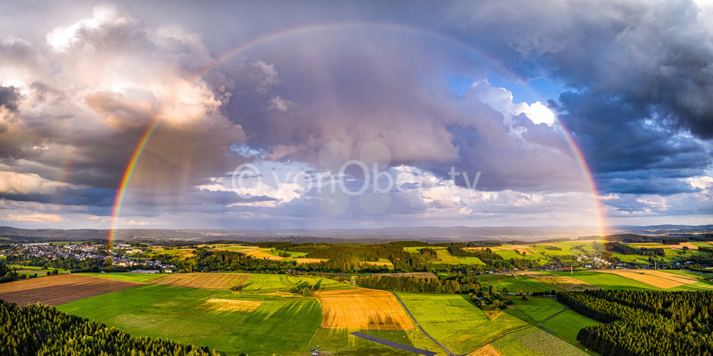 08_August_regenbogen_Teuschnitz2 | Luftbilder, Drohnenbilder, Oberfranken, Bayern, Kronach, Lichtenfels, Kulmbach, Thüringen, Frankenwald, Thüringerwald - Realisiert mit Pictrs.com