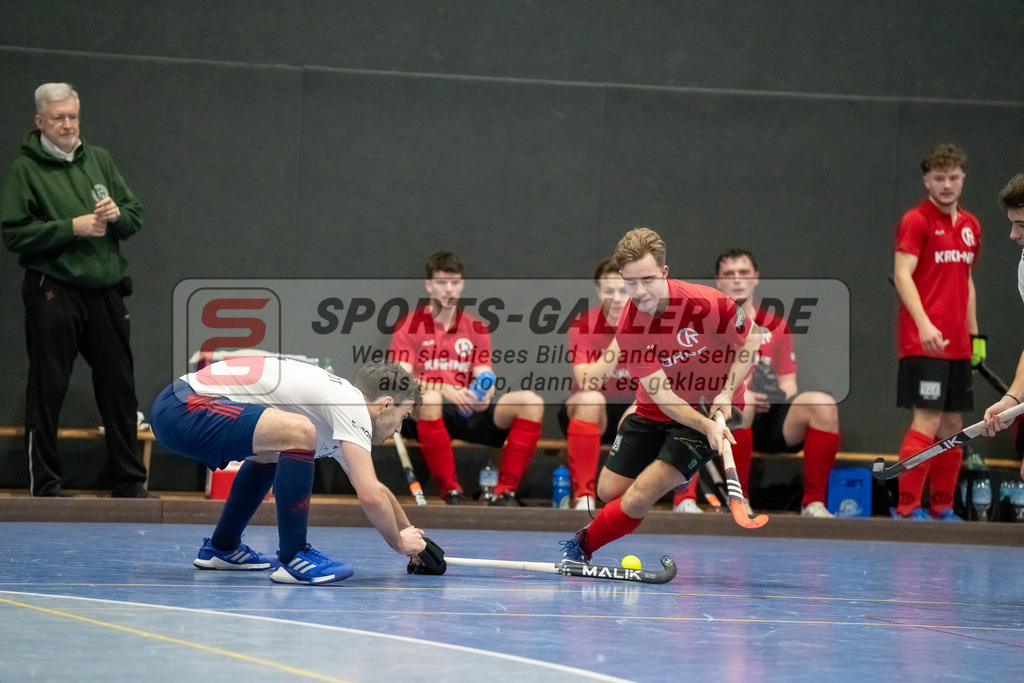 HK_20250201_102186 | 2. Bundesliga Halle Herren Düsseldorfer HC - Club Raffelberg am 1.2.2025 Halle am Seestern, Düsseldorf ,
