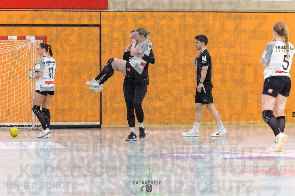 Jugendbundesliga wJA, Pokalrunde, HSG Kleenheim/Langgöns - Frisch Auf Göppingen | Jugendbundesliga wJA, Pokalrunde, HSG Kleenheim/Langgöns - Frisch Auf Göppingen am 28.02.2026 in Oberkleen (Weidig-Halle)Photo © 2026 - Jörg Heinrich - Realisiert mit Pictrs.com