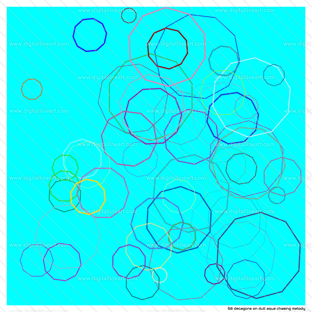 58-decagons-dull-aqua-chasing-melody | digitallineart - Realisiert mit Pictrs.com