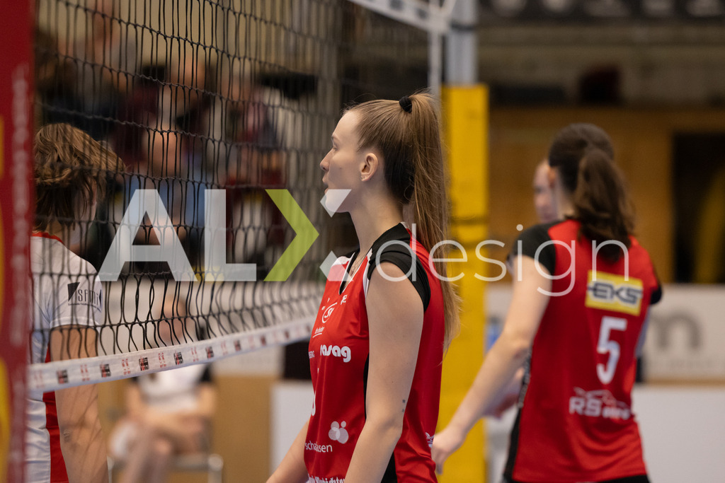 Volleyball I Frauen I Saison 2025-2026 I Volleyball NLA | Women I 1/4 Finals I VC Kanti Schaffhausen - BIWI Volleyball Franches-Montagnes I 21.02.2026 | 6 Nina Cavka (CH) (VC Kanti Schaffhausen) – Aussen - Realisiert mit Pictrs.com