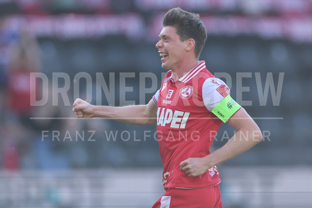 Grazer AK 1902 vs WSG Tirol – Austrian Bundesliga | Graz, Austria, 02.MAY.26 - SOCCER - ADMIRAL Bundesliga, Qualification Group, Grazer AK 1902 vs WSG Tirol. The image shows the rejoicing from Thorsten Schriebl (GAK).