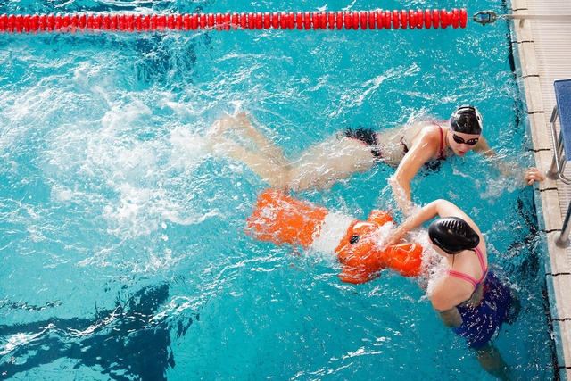 DLRG, Wettkampf, Rettungssport, Landesverbandsmeisterschaften 2026 14.06.2026 | Bedburg, Deutschland - June, 14: Landesmeisterschaften im Rettungssport der Mannschaften im DLRG Landesverband Nordrhein. (Foto: Benedikt Lang (DLRG) - Realisiert mit Pictrs.com