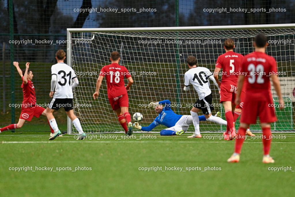 SV Spittal 1921 vs. SV St. Jakob  | #31 Matthias Mitterdorfer SV Spittal, #18 Raimund Valtiner St.Jakob, #1 Kevin Thomas Wrolich St.Jakob, #10 Adrian Steurer SV Spittal, SV Spittal 1921 vs. SV St. Jakob , SV Spittal 1921 vs. SV St. Jakob  am 20.09.2024 in Spittal an der Drau (Goldeck Stadion), Austria, (Photo by Bernd Stefan)