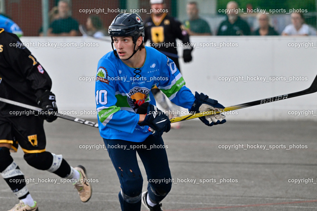 ASKÖ Hockey Villach vs. VAS Ballhockey  | #10 RASPOTNIG Julian ASKÖ Villach Hockey, ASKÖ Hockey Villach vs. VAS Ballhockey , ASKÖ Hockey Villach vs. VAS Ballhockey  am 06.07.2025 in Villach (Alpen Arena ), Austria, (Photo by Bernd Stefan)