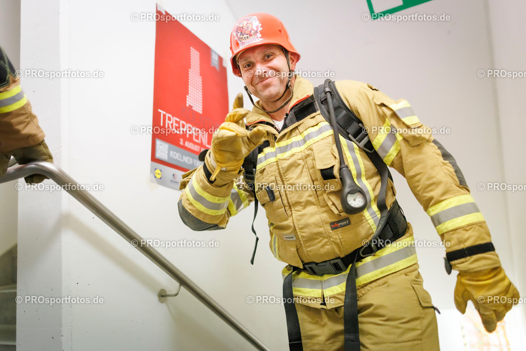KölnTurm Treppenlauf; Köln, 03.08.2025 | Impressionen vom KölnTurm Treppenlauf am 03.08.2025 in Köln (Nordrhein-Westfalen). 