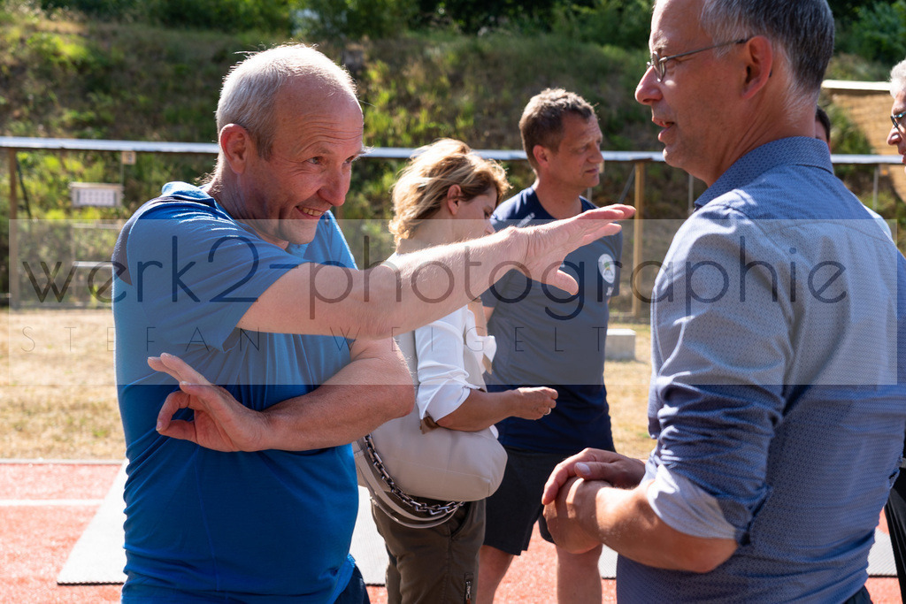 Training Frankenhain | Training Frankenhain am 11. August 2022 mit Ministerbesuch