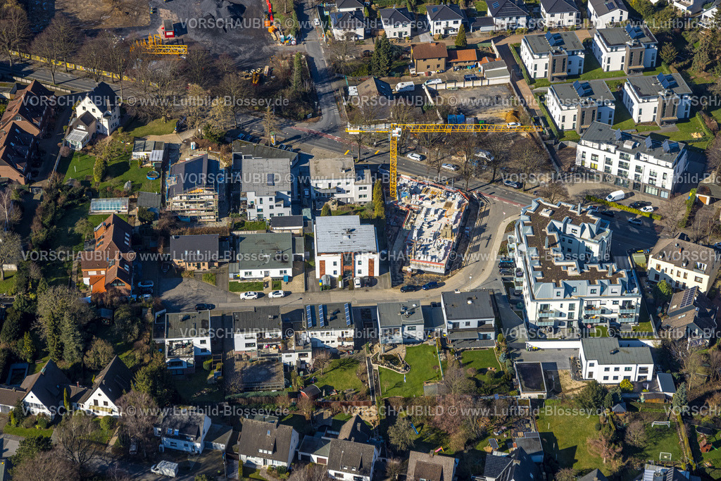 Unna230213374 | Luftbild, Baustelle an der Hertinger Straße Ecke Am Hertinger Tor, Unna, Ruhrgebiet, Nordrhein-Westfalen, Deutschland