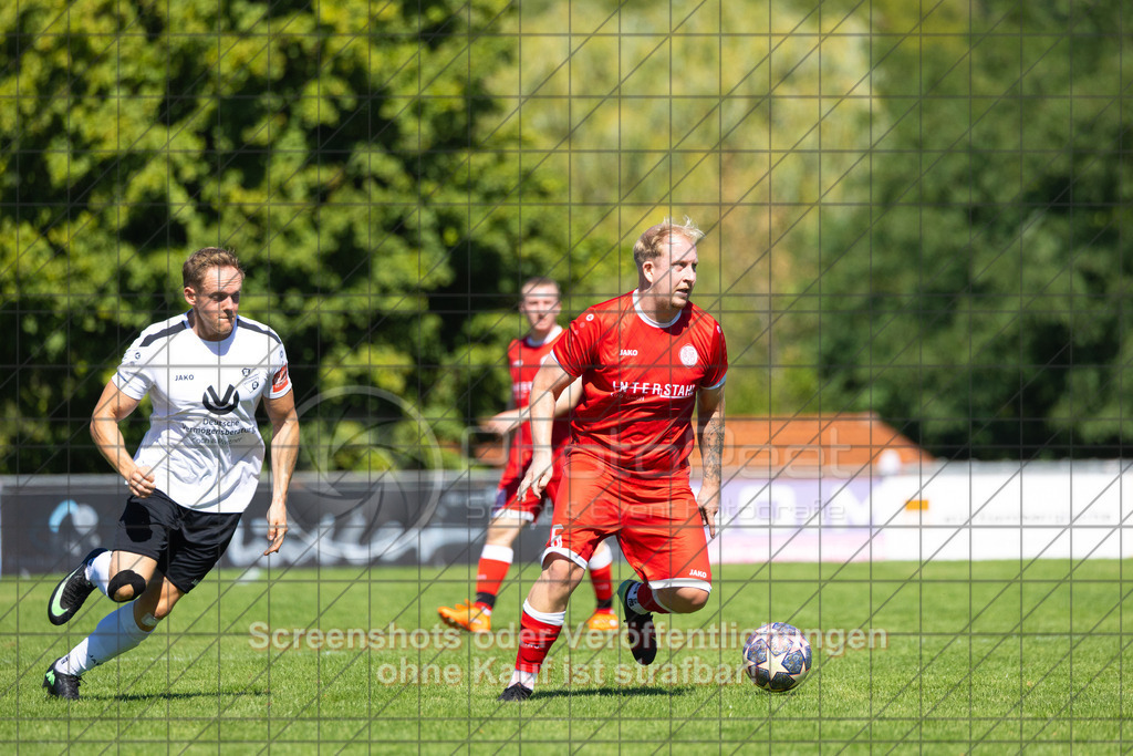 20260906_132110_0123_(c)_by_PhotoPeet | Tobias Kögel (1.FC Donzdorf #06)1.FC Donzdorf II (rot) vs. SGM Jebenhausen-Bezgenriet (weiß), Fußball, Kreisliga A3 - Bezirk Neckar/Fils, 02. Spieltag, Saison 2026/2027, Rasenplatz Lautertal Stadion, Süßener Straße 16, 73072 Donzdorf, 06.09.2026 - 13:00 Uhr,Foto: PhotoPeet / Sport- &amp; Eventfotografie / Peter Harich