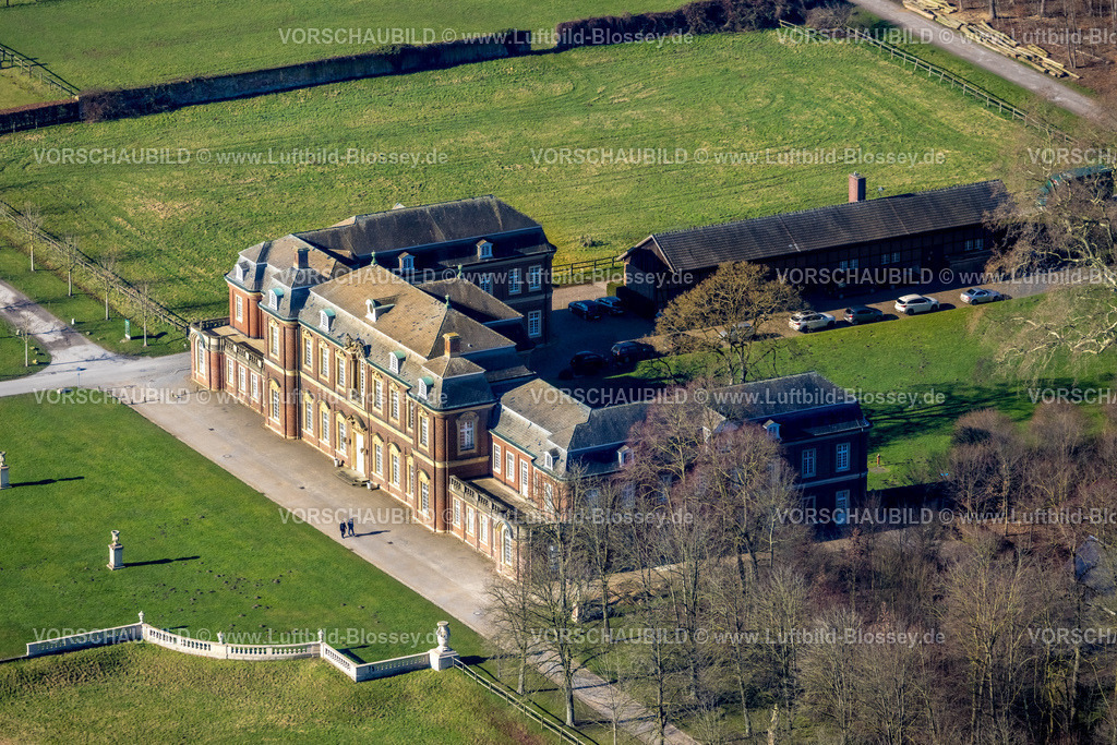Nordkirchen230206055 | Luftbild, Oranienburg im Westgarten von Schloss Nordkirchen, Hochschule für Finanzen, Nordkirchen, Münsterland, Nordrhein-Westfalen, Deutschland