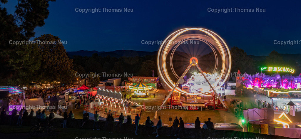 DSC_5211 | ble, Lorsch, Johannisfest,,Riesenrad in Langzeitbelichtung, Bild: Thomas Neu