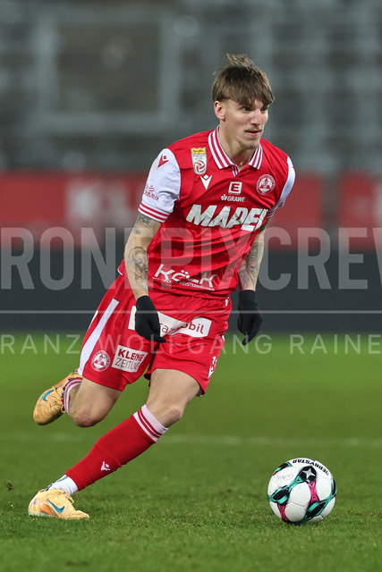 UEFA Europa League 2025/26: SK Sturm Graz vs SK Brann | Graz, Austria, 29.JAN.26 - SOCCER - UEFA Europa League, SK Sturm Graz vs SK Brann Bergen. The image shows Tio Cipot (GAK).