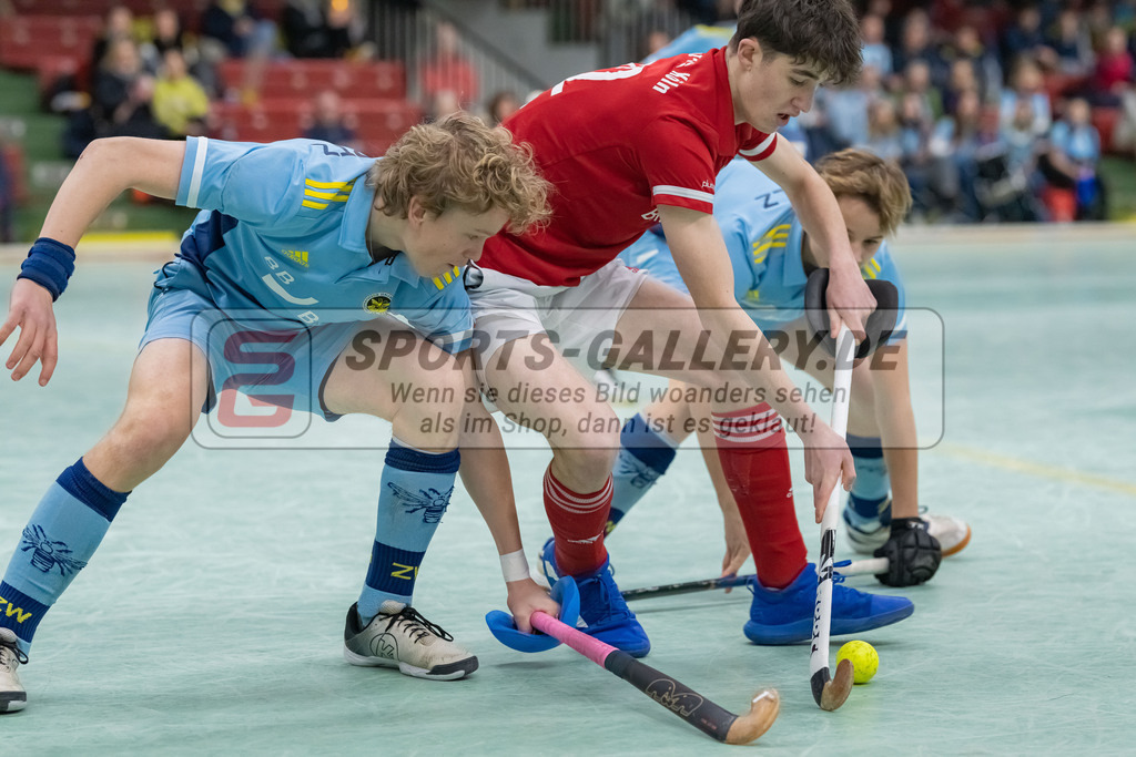 HK_20230305_105981 | Deutsche Meisterschaft MU16 1/2 Finale Rot-Weiss Köln - Zehlend. Wespen am 5.3.2023 RWK, Köln ,