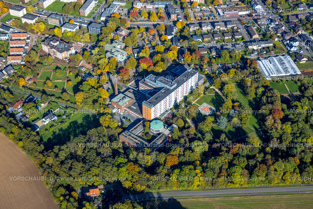 Kamp-Lintfort221004555 | Luftbild, St. Bernhard-Hospital, Kamp, Kamp-Lintfort, Niederrhein, Ruhrgebiet, Nordrhein-Westfalen, Deutschland