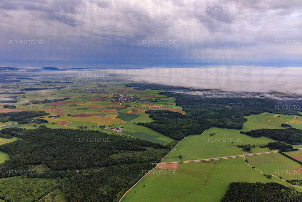 B311 von Norden | Luftbild: B311 von Norden im Ortsteil Worndorf in Neuhausen im Bundesland Baden-Württemberg in Deutschland. Foto: IMG_115065.jpg vom 10.06.2019 durch Werner Riehm/FLY-FOTO.de - Realisiert mit Pictrs.com