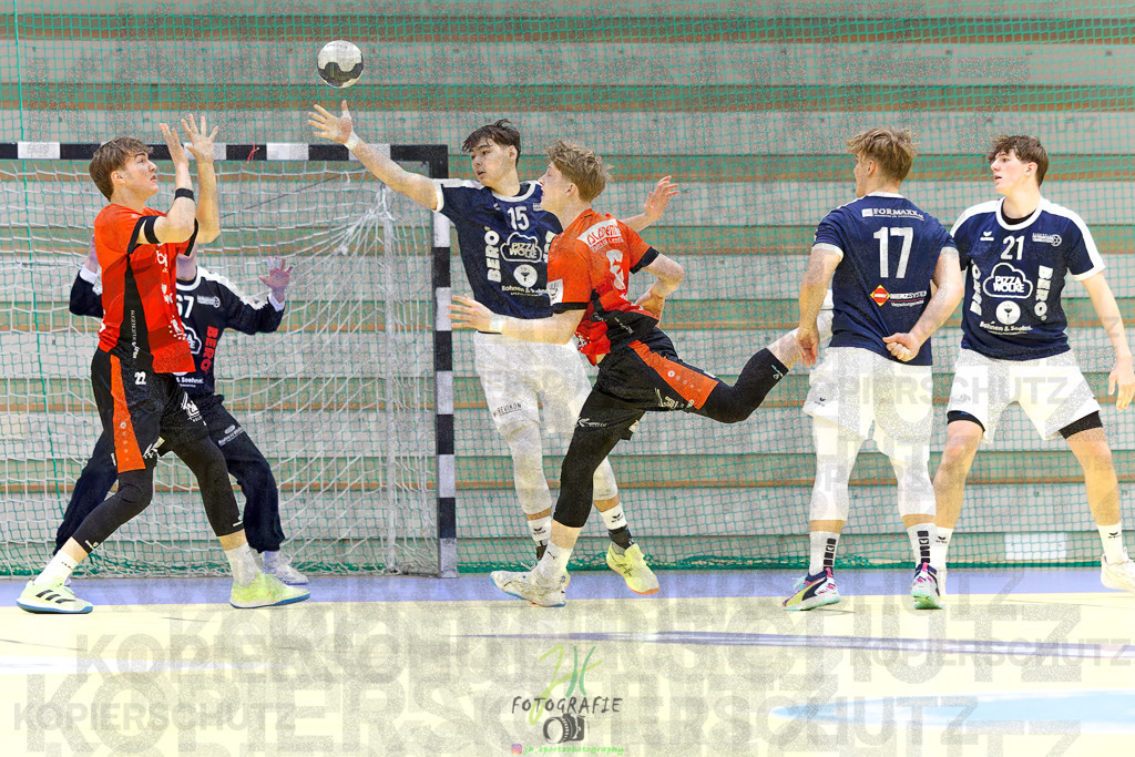 Jugendbundesliga A-Jugend; HSG Dutenhofen/Münchh. - HSG Rodgau Nieder-Roden | Jugendbundesliga A-Jugend; HSG Dutenhofen/Münchh. - HSG Rodgau Nieder-Roden am 07.12.2024 in Dutenhofen (Sporthalle Dutenhofen)Photo © 2024 - Jörg Heinrich - Realisiert mit Pictrs.com