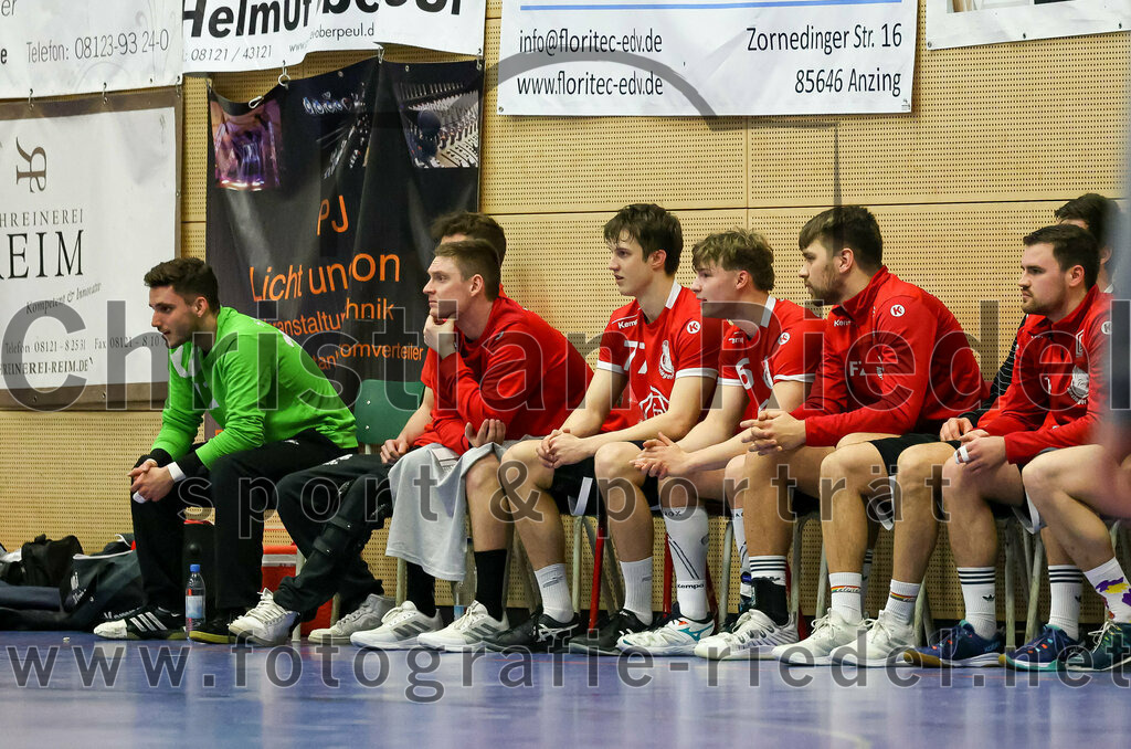 2023-04-01_009_SV_Anzing_gegen_TuS_Prien | Anzing, Deutschland, 01.04.2023:
Handball, Bezirksliga 2022 / 2023, 12. Spieltag, SV Anzing gegen TuS Prien, Endergebnis: 

Foto: Christian Riedel / fotografie-riedel.net