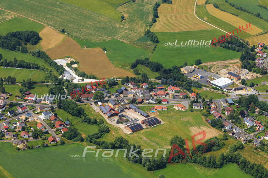Luftbild von Furthammer Wunsiedel - Luftaufnahme wurde 2016 von https://frankenair.de mittels Flugzeug (keine Drohne) erstellt - die Geschenkidee