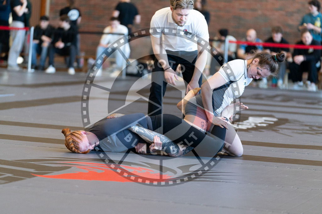 20250329PBB2501 | Fighters compete during the International Luta Livre (ILLCS) Germany IX Spring 2025 Competition spring on March 29, 2025 in Hannover, Germany.© Chiara Dazi
