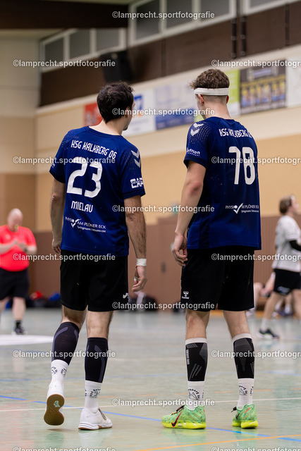 Handball I Herren I Saison 2025-2026 I SHSE Manfred-Frank-Pokal I Viertelfinale I HSG Kalkberg 06 II - HSG Kalkberg 06 111 | v.l. Mattis Ole Mielau (23, HSG Kalkberg 06), Niklas Andreas August (78, HSG Kalkberg 06) - Realisiert mit Pictrs.com