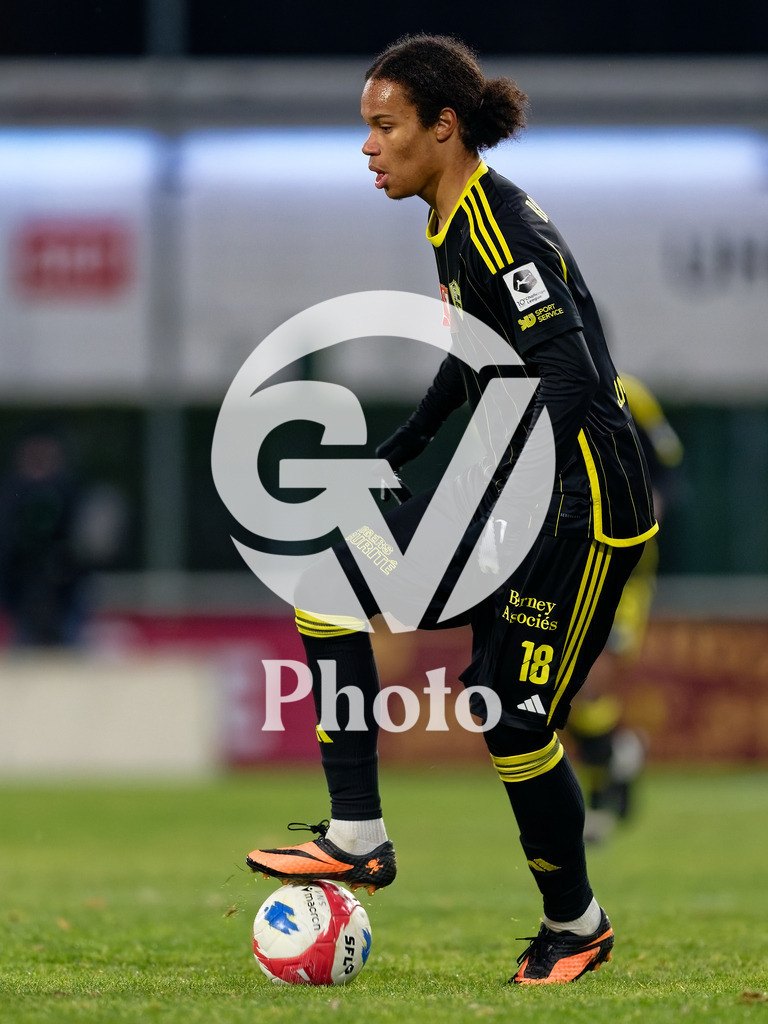 Coupe Suisse - 1/8 de finale - FC Stade Nyonnais v Neuchatel Xamax |  during the Coupe Suisse - 1/8 de finale match between FC Stade Nyonnais and Neuchatel Xamax at Centre sportif de Colovray in Nyon, Switzerland