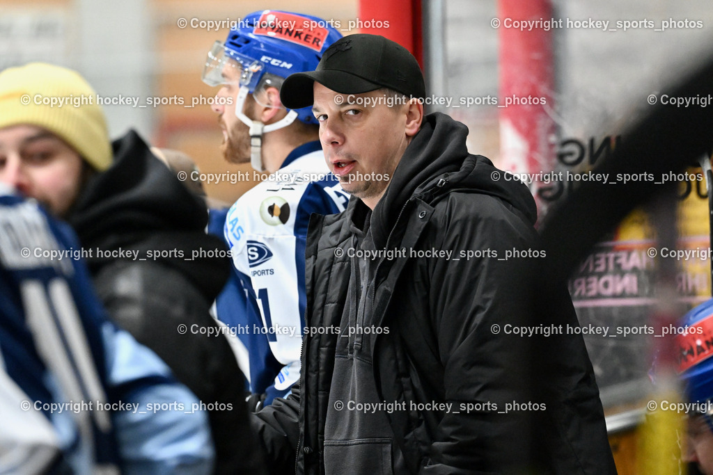 EC Spittal Hornets vs. ESC Steindorf 10.2.2024 | Headcoach ESC Steindorf MAYER Michael