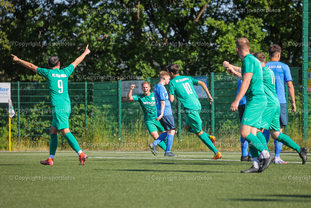 BQ3I9154 | 03.06.2023; Kreisoberliga West; Kunstrasenplatz Fellerdilln; VfL Fellerdilln - VfB Asslar; Ergebnis: 4:1 (3:1)