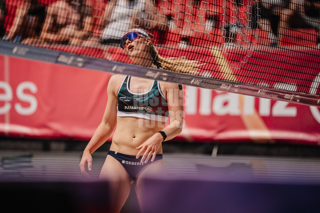 Beachvolleyball | Frauen | Allianz German Beach Tour 2025 | Tourstop Bremen | 13.06.2025 | Anna Behlen ärgert sich