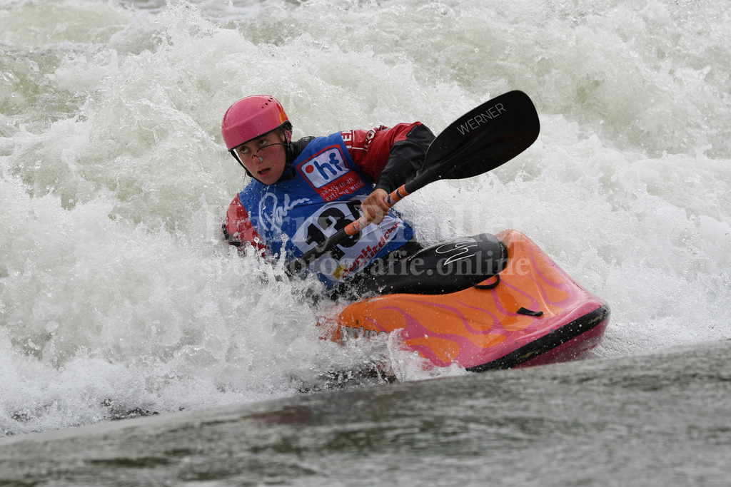 ICF CANOE FREESTYLE WORLD CUP 1 / PLATTLING | 2024 ICF CANOE FREESTYLE WORLD CUP 1 / PLATTLINGWomen's Kayak SurfaceOttilie ROBINSON-SHAW (Great Britain) #134 - Realisiert mit Pictrs.com