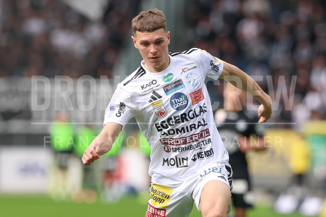 SK Puntigamer Sturm Graz vs TSV Egger Glas Hartberg – Championship Group    | Graz, Austria, 12.Apr.26 - SOCCER - ADMIRAL Bundesliga, SK Puntigamer Sturm Graz vs TSV Egger Glas Hartberg. The image shows Elias Havel (Hartberg).    